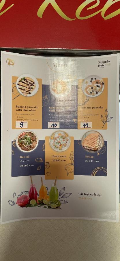 Sapphire Hotel Hue Zewnętrze zdjęcie